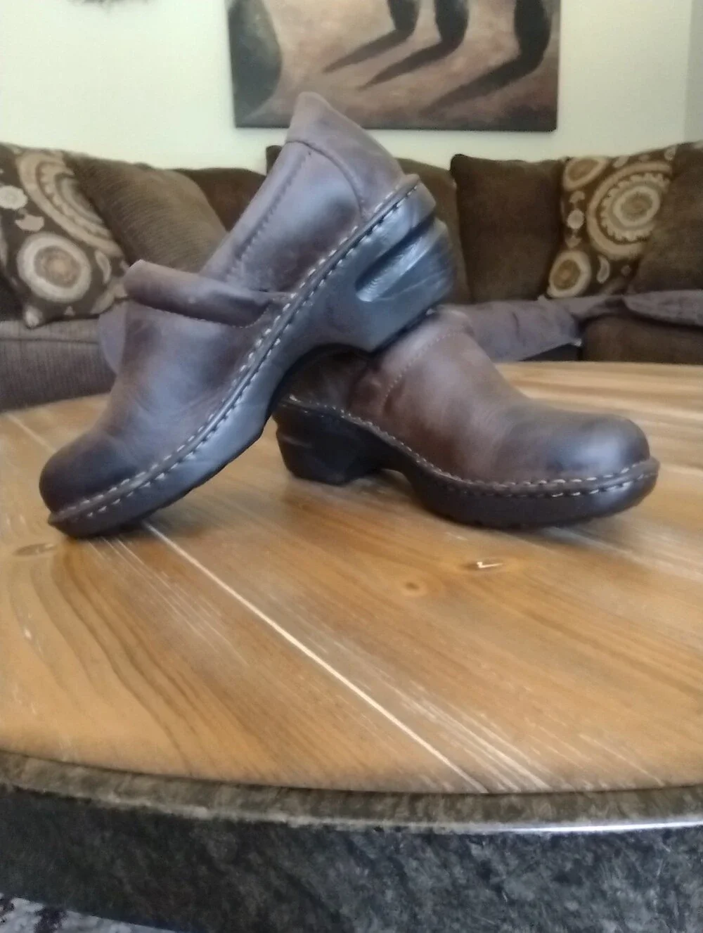 b-o-c Peggy Slip On Wedge Size 8